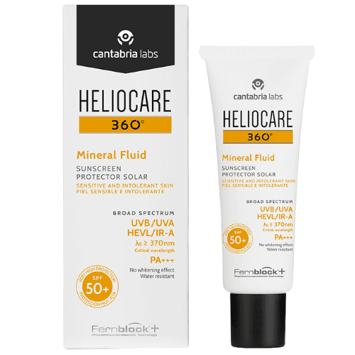 Heliocare 360 fluidinis veido kremas SPF50+ 50ml