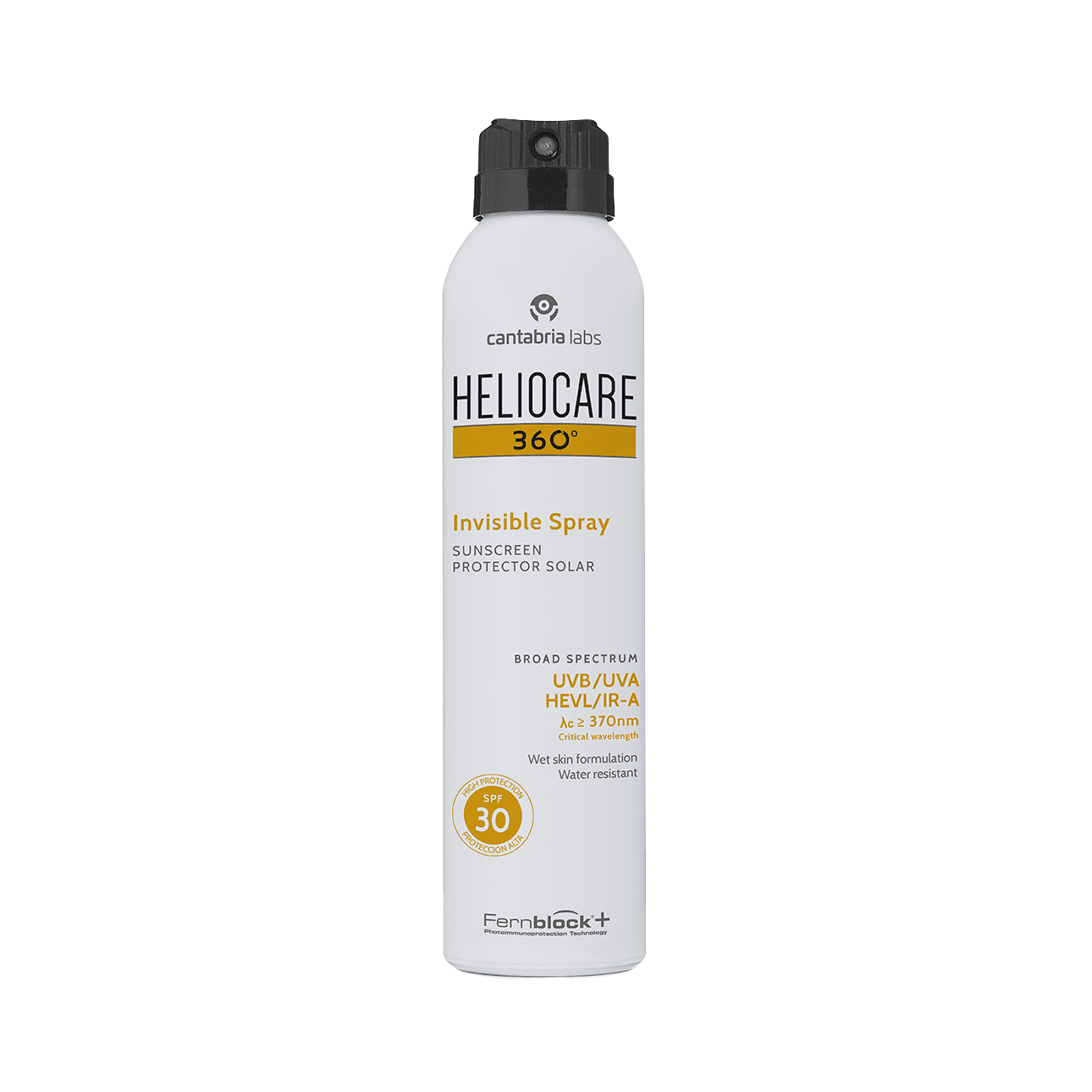 Heliocare 360 Invisible apsauginis puškiklis kūnui nuo saulės SPF50 200 ml