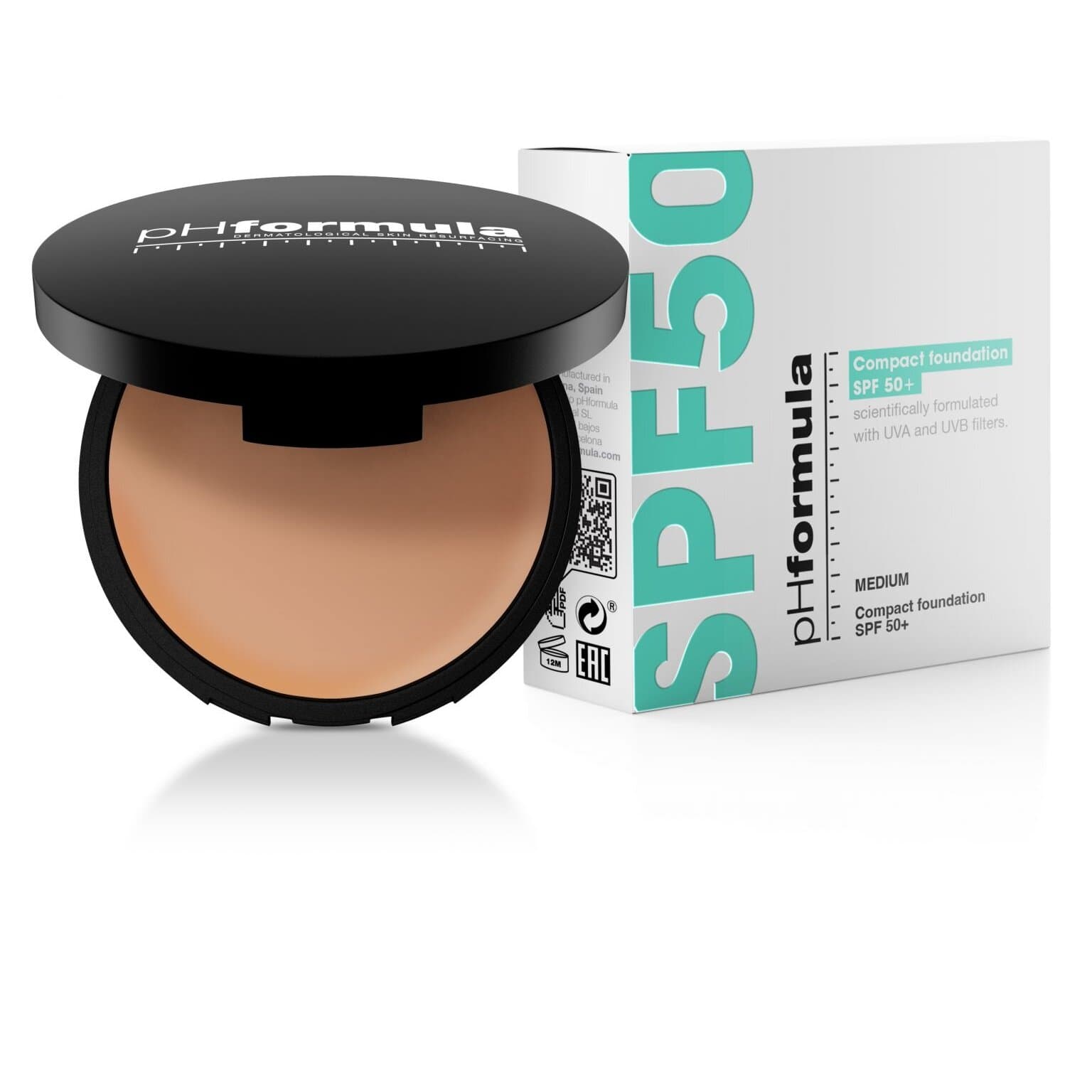 pH Formula kompaktinė kreminė pudra SPF 50+ 10 g